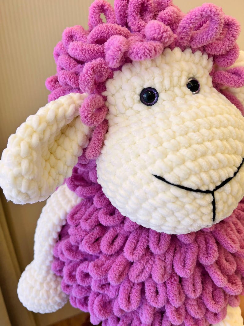 Crochet amigurumi sheep pattern