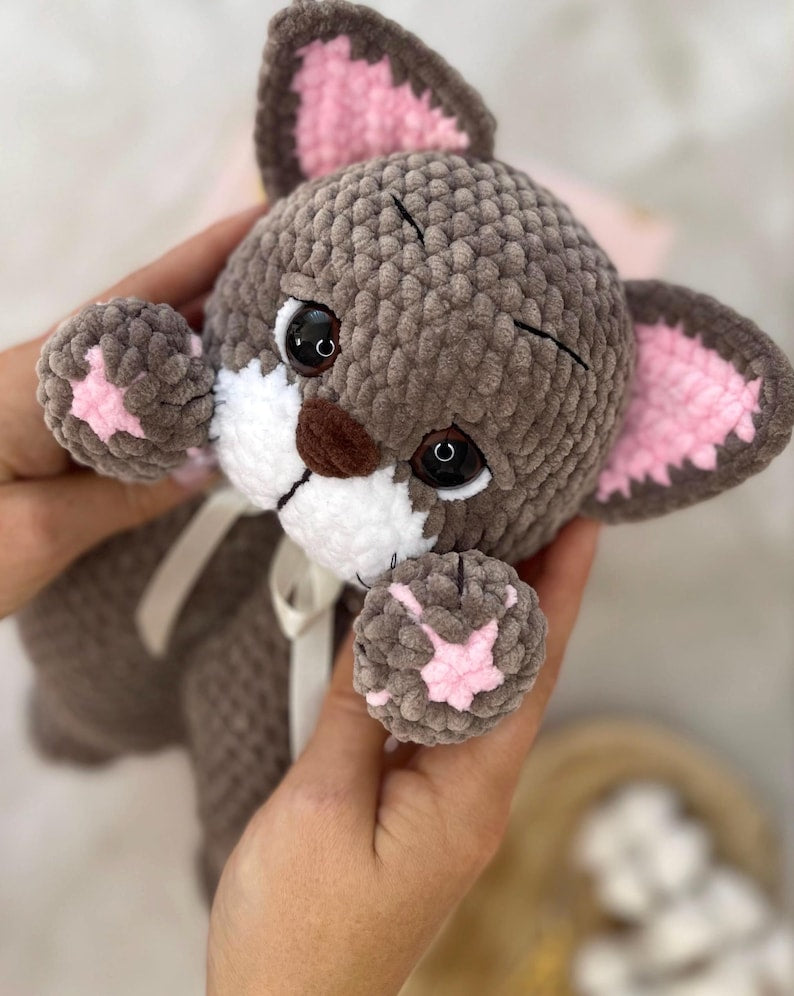 Crochet Cat Lovey Pattern