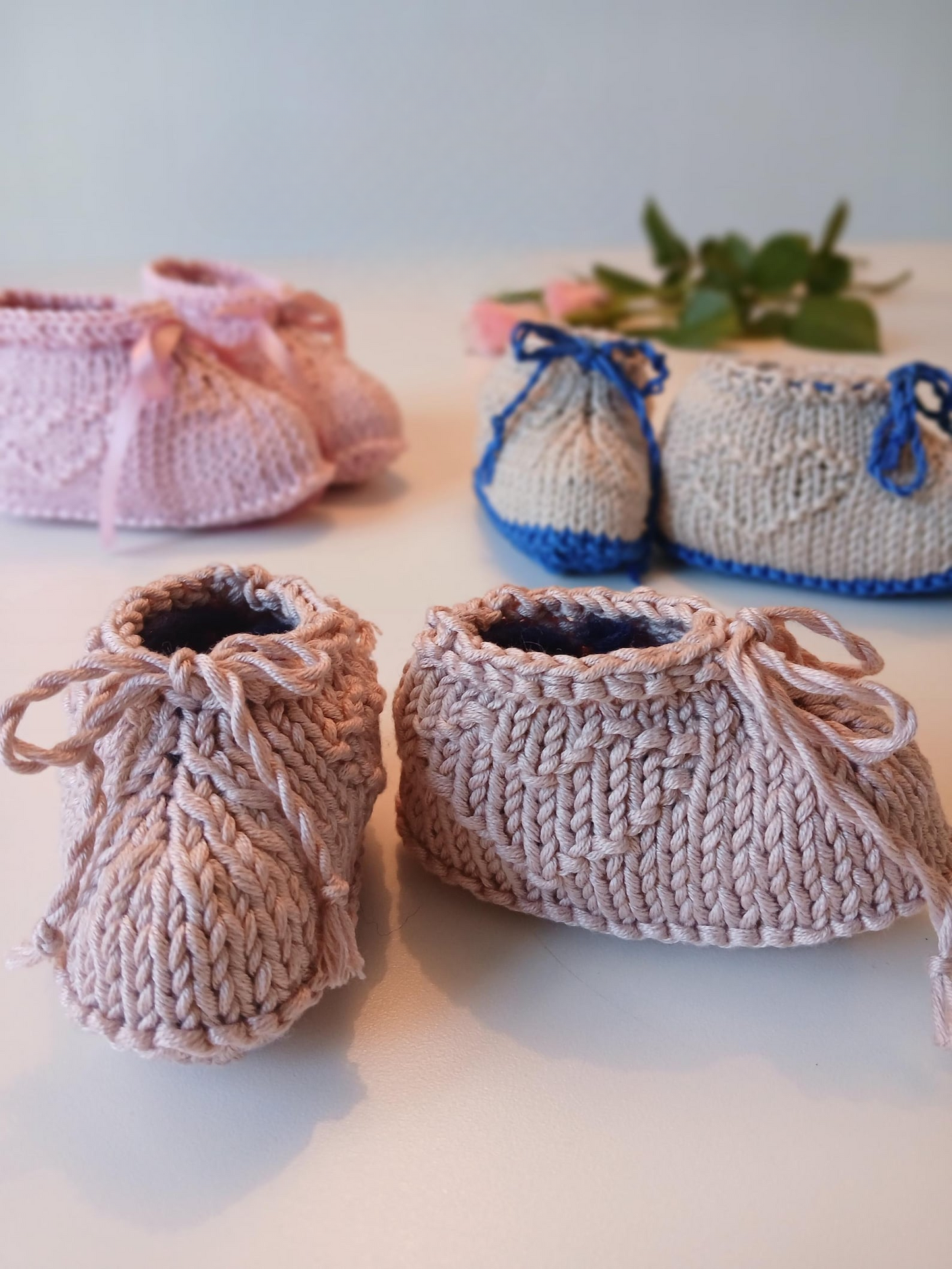 Baby Socks Knit Pattern