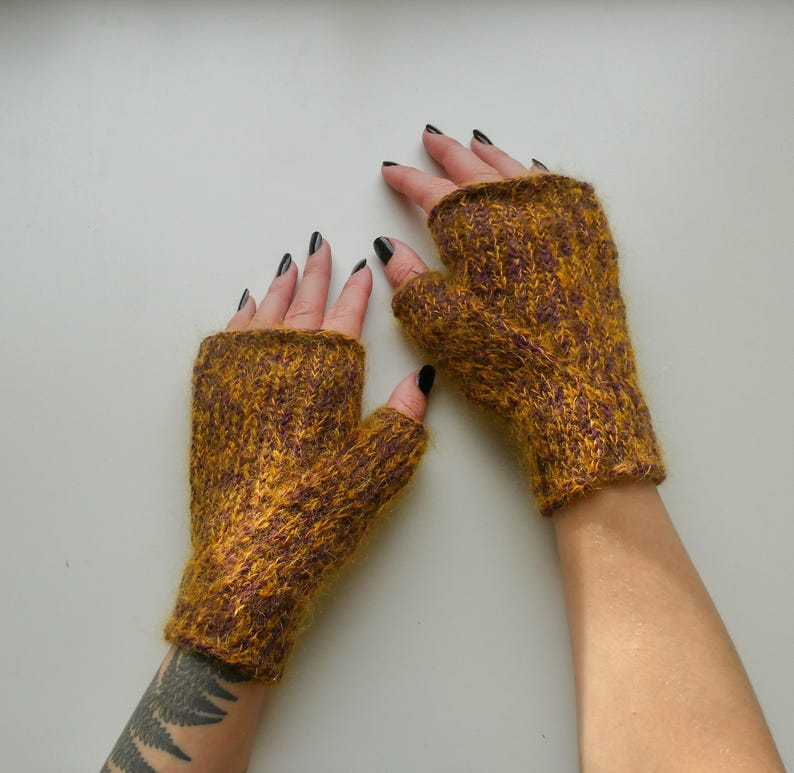 Crochet Hand Warmers PDF Pattern