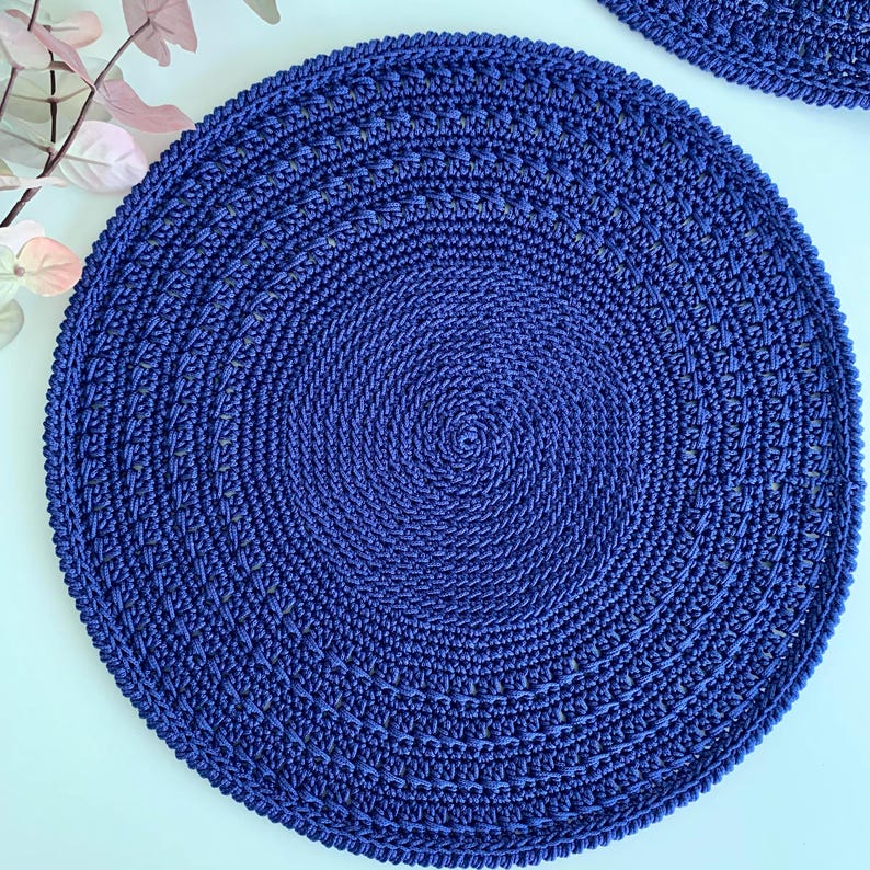 CROCHET PATTERN, Placemat Crochet Pattern