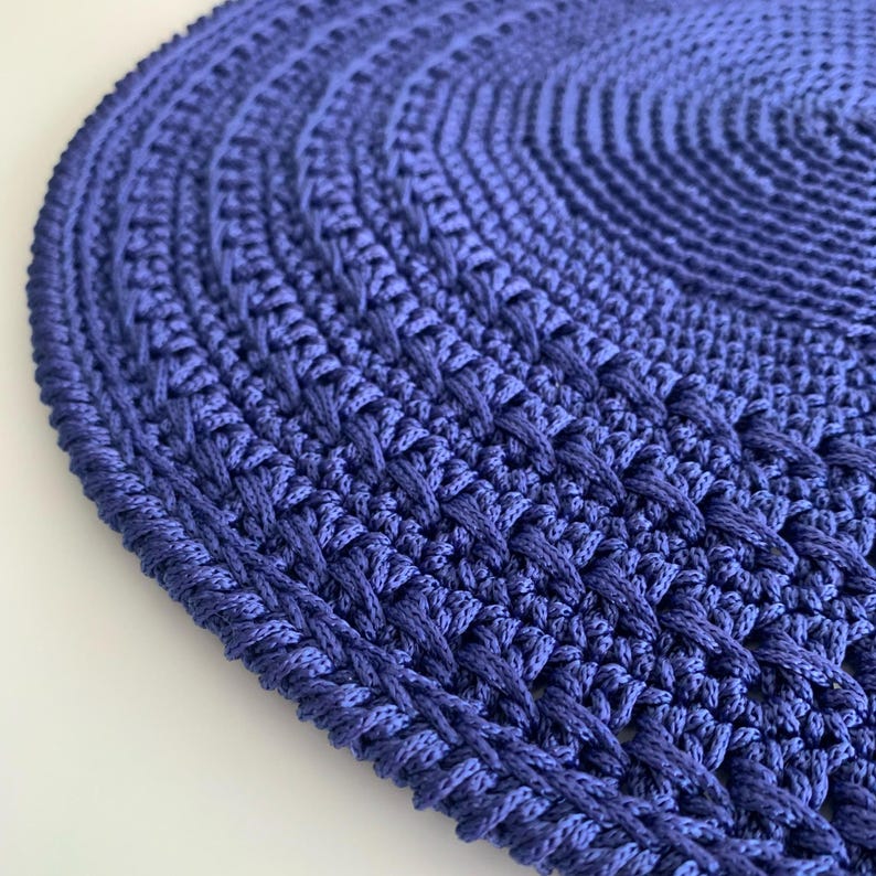 CROCHET PATTERN, Placemat Crochet Pattern