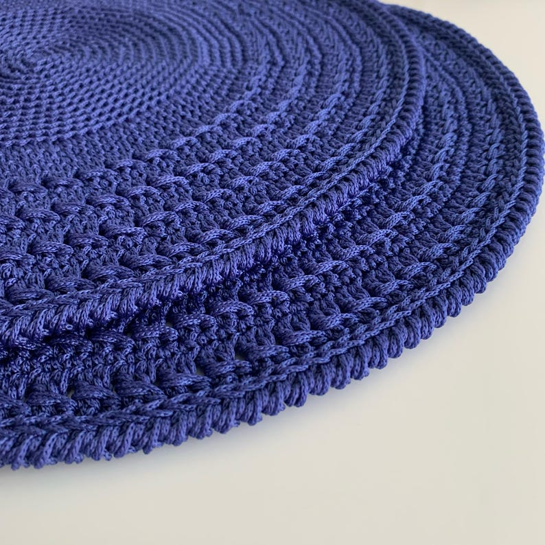 CROCHET PATTERN, Placemat Crochet Pattern
