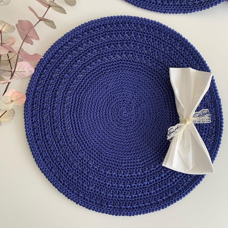 CROCHET PATTERN, Placemat Crochet Pattern