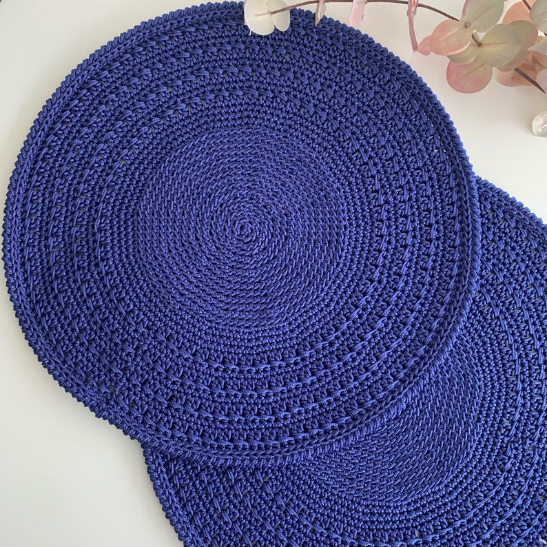 CROCHET PATTERN, Placemat Crochet Pattern