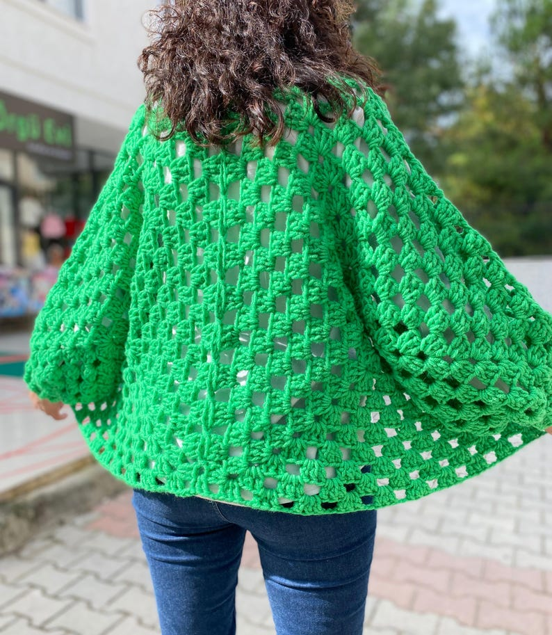Everyday Use Cardigan, Oversized Cardigan Pattern