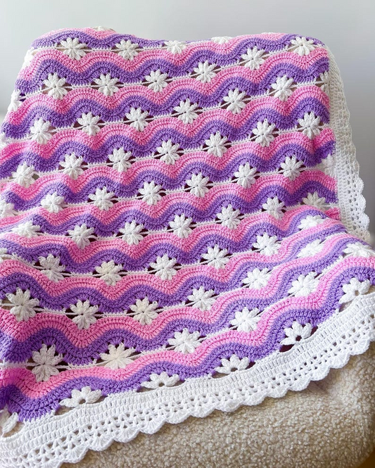 Modern Crochet Baby Blanket Pattern