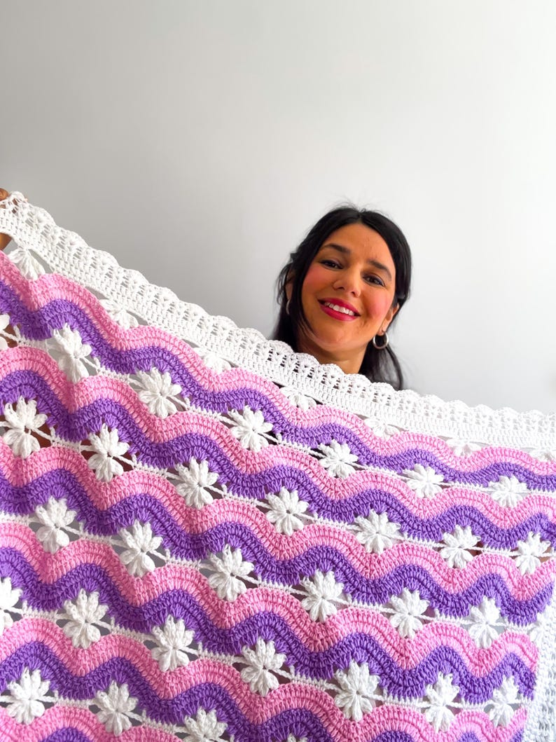 Modern Crochet Baby Blanket Pattern
