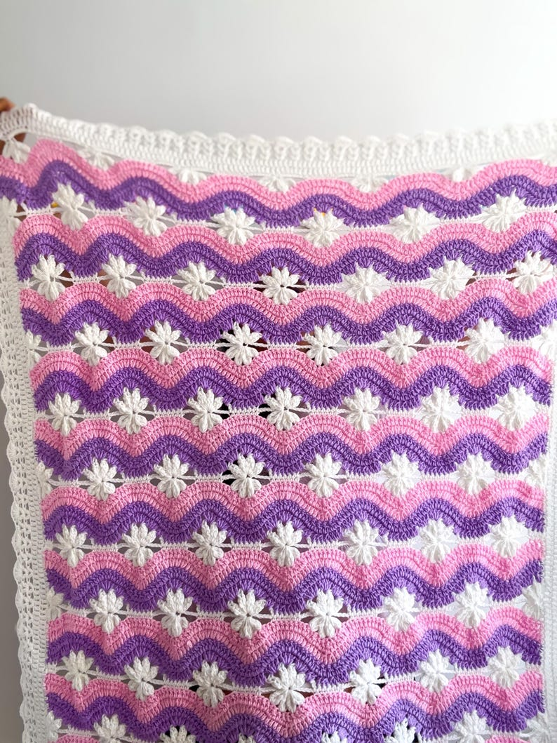 Modern Crochet Baby Blanket Pattern