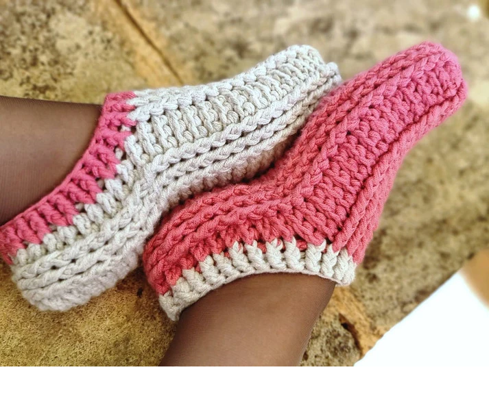 All Sizes Crochet Slippers Pattern