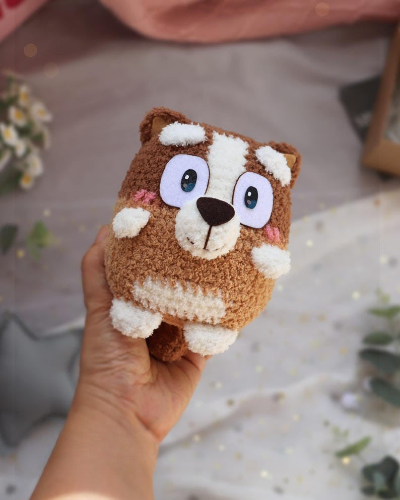Bluey and Bingo- Amigurumi Crochet Pattern