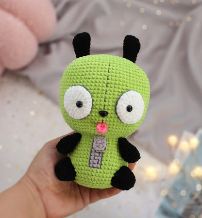 Gir-Invader Zim- Amigurumi Crochet Pattern