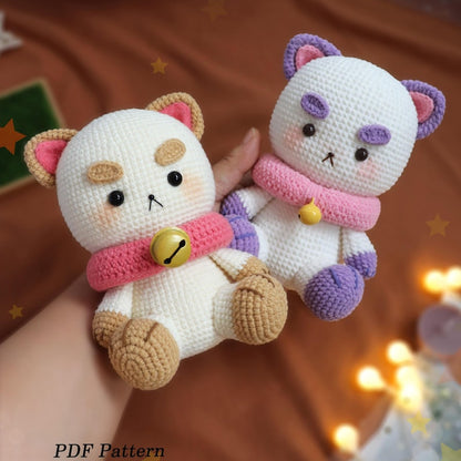 Puppy cat- Amigurumi Crochet Pattern