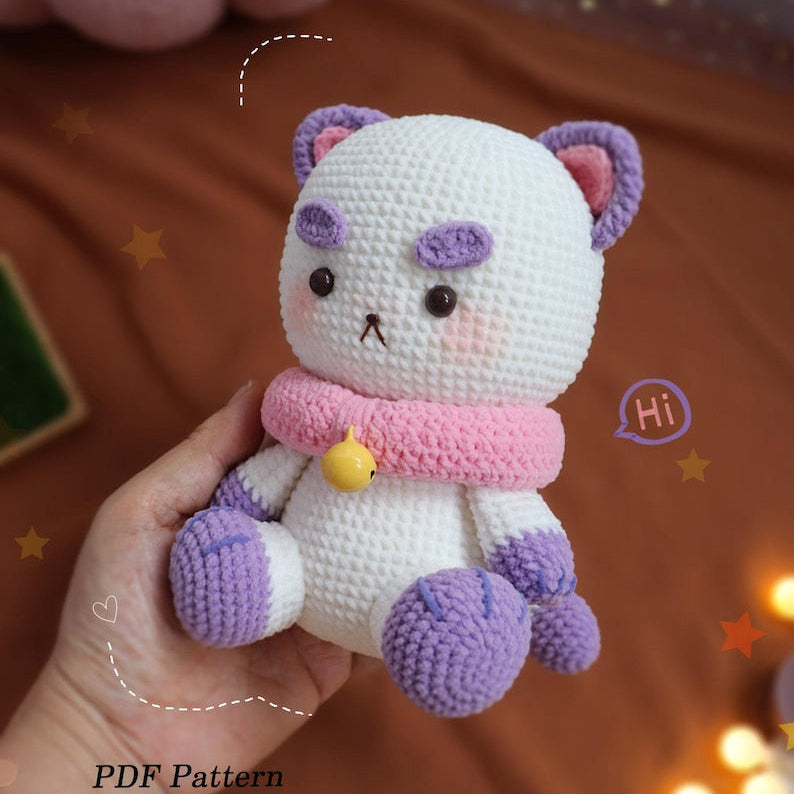 Puppy cat- Amigurumi Crochet Pattern