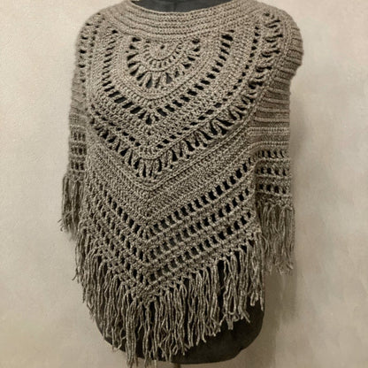 Deidra Crochet Poncho Pattern