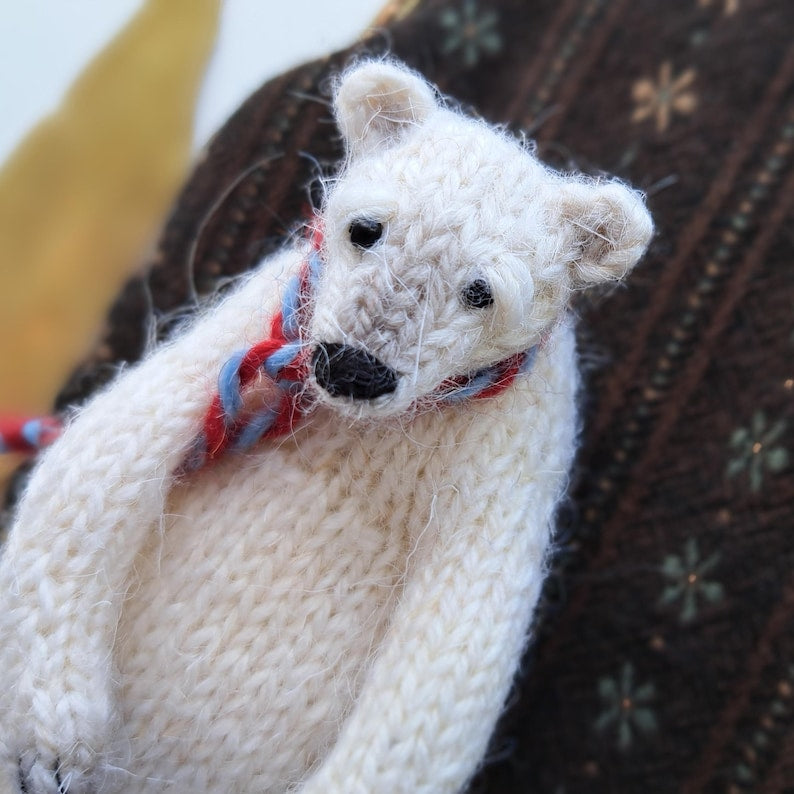 Mini Teddy Bear Knitting Pattern