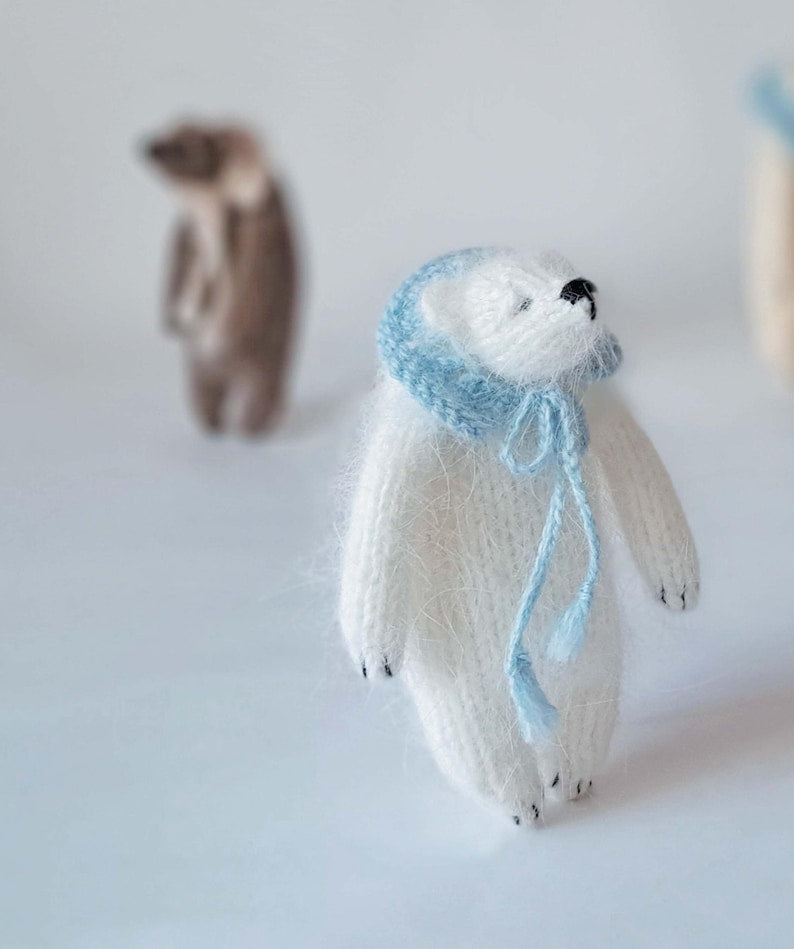 Mini Teddy Bear Knitting Pattern