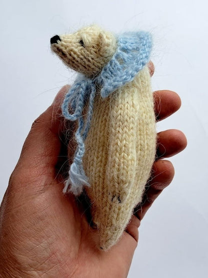 Mini Teddy Bear Knitting Pattern