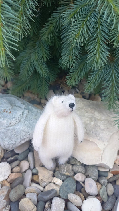 Mini Teddy Bear Knitting Pattern