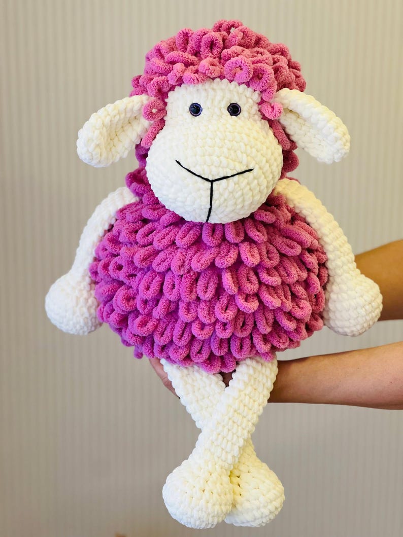 Crochet amigurumi sheep pattern