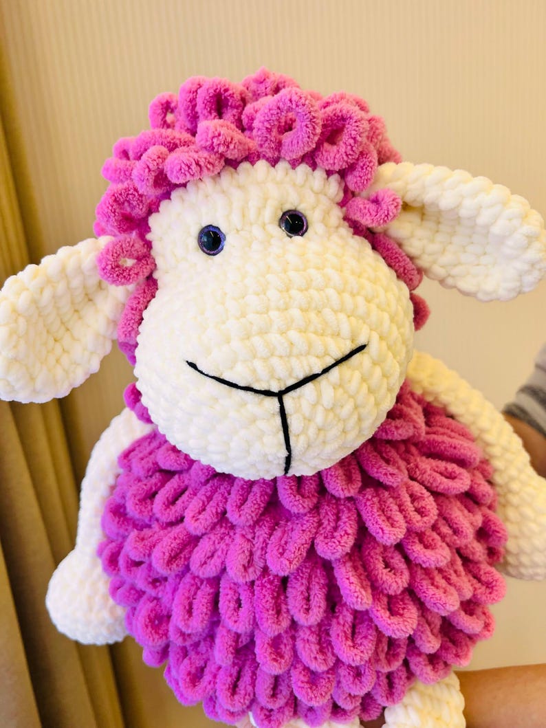Crochet amigurumi sheep pattern