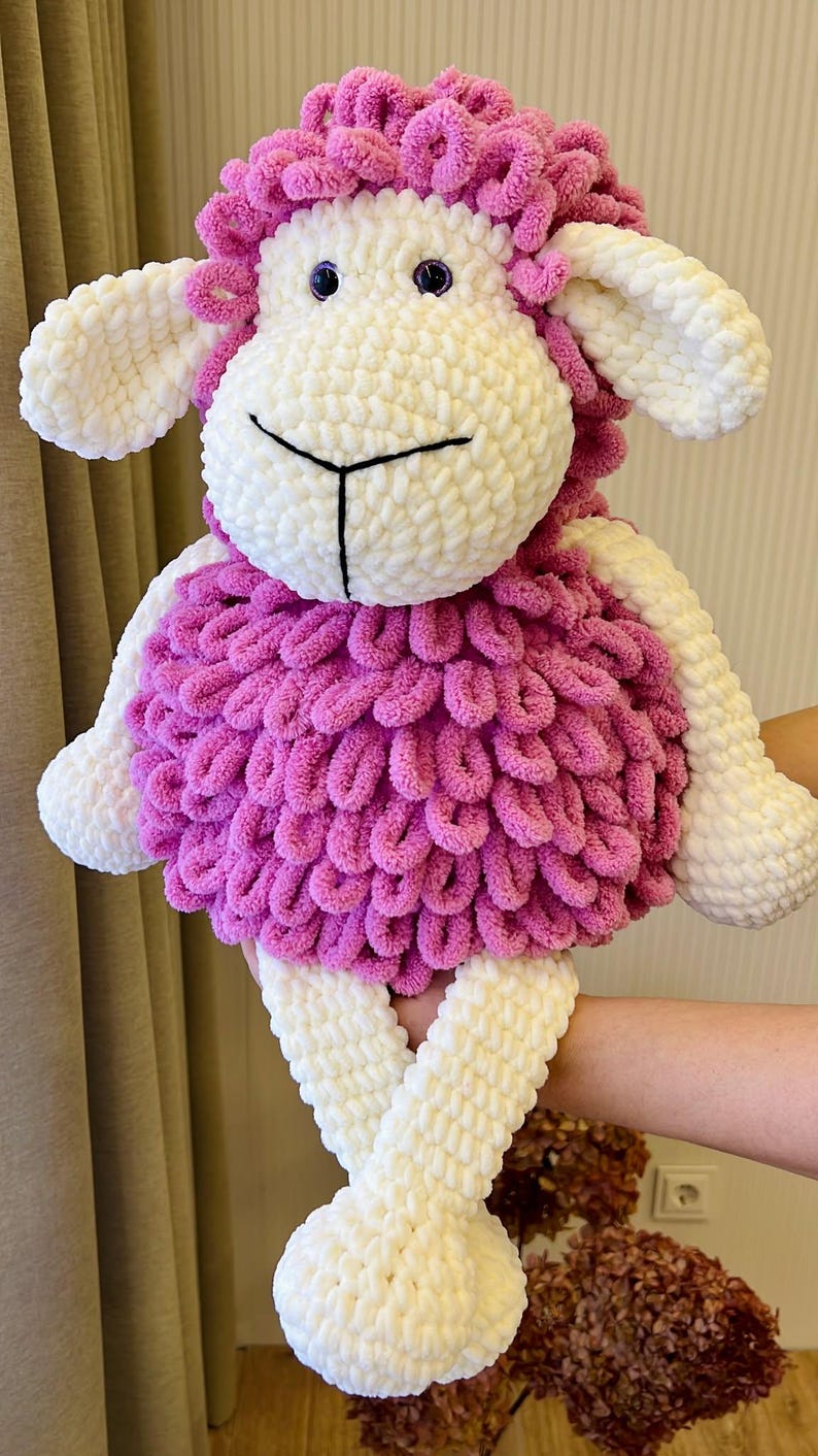 Crochet amigurumi sheep pattern
