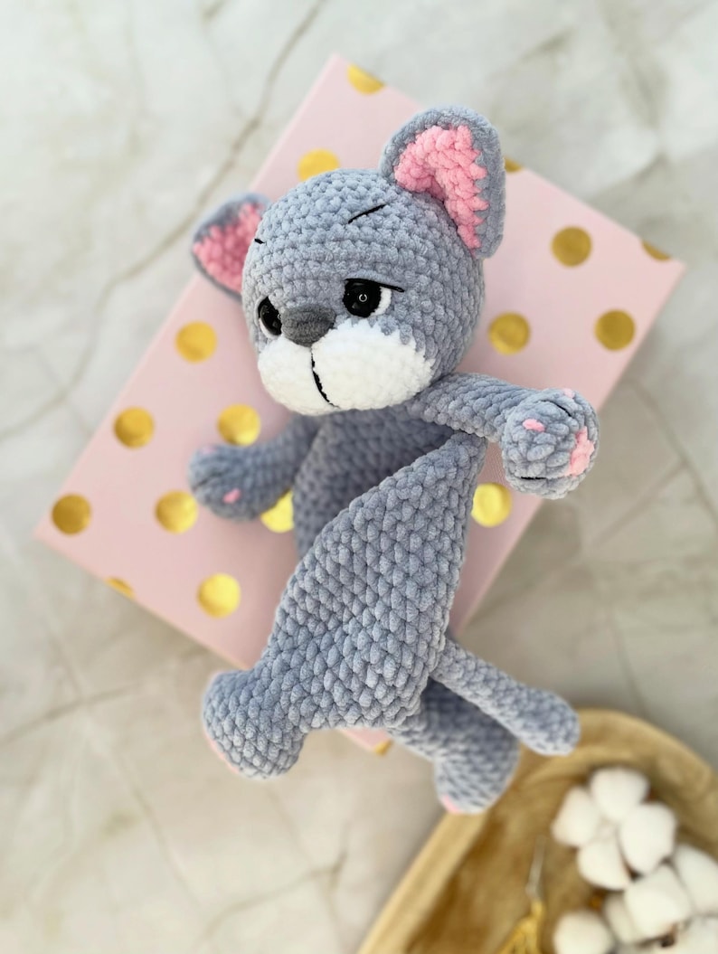 Crochet Cat Lovey Pattern