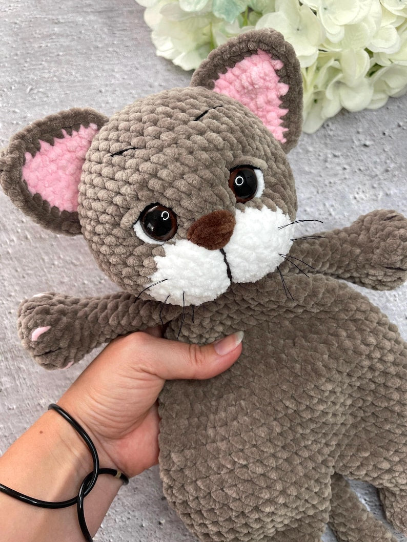 Crochet Cat Lovey Pattern