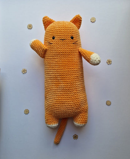Big long cat crochet pattern