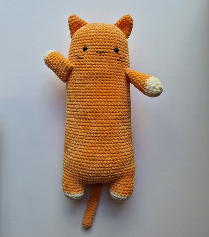 Big long cat crochet pattern