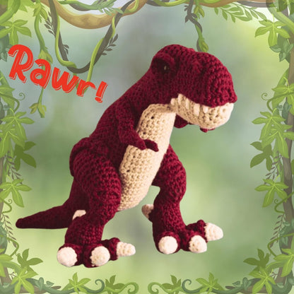 12 Dinosaur Crochet Patterns Bundle