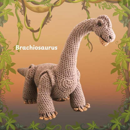 12 Dinosaur Crochet Patterns Bundle