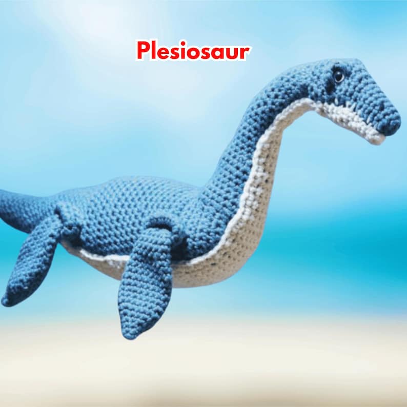 12 Dinosaur Crochet Patterns Bundle