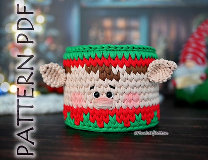 Elf basket crochet PATTERN