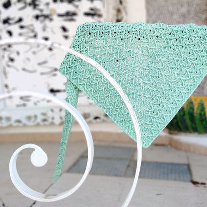 Mint Leaf Crochet Shawl Pattern