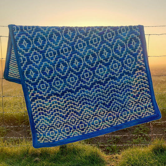Crochet pattern Moroccan Dreams Blanket