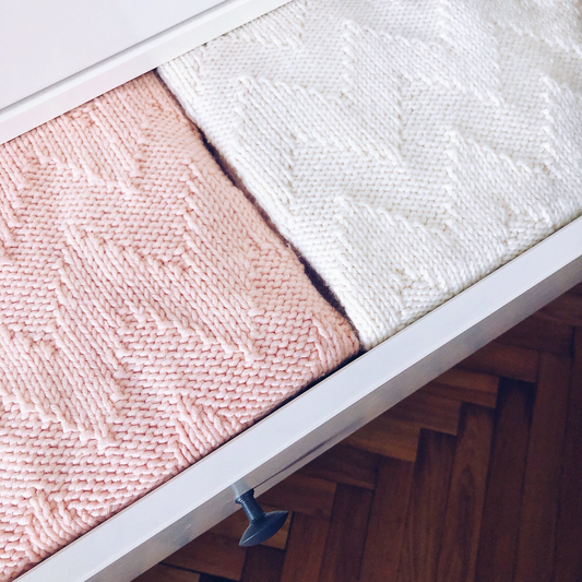 Chevron Baby Blanket Knit Pattern