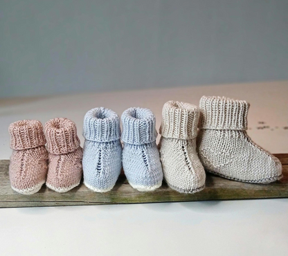 Baby Socks Knit Pattern