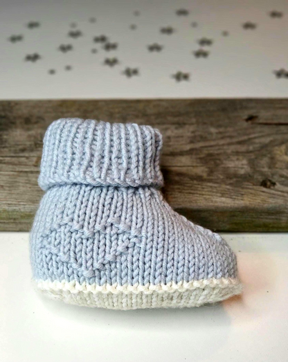 Baby Socks Knit Pattern