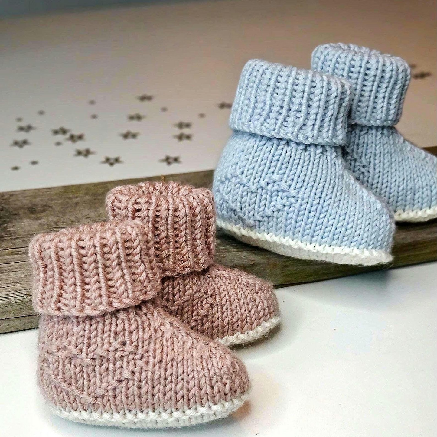 Baby Socks Knit Pattern
