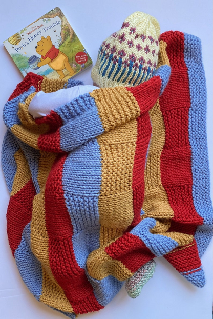 Three Wishes Baby Blanket Knitting Pattern