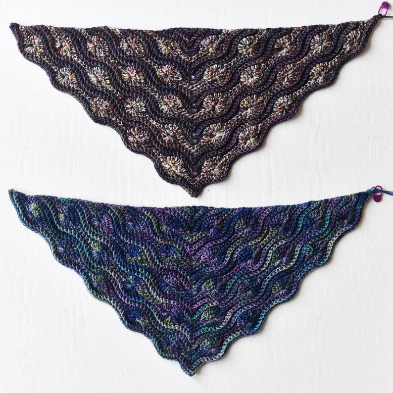 Escape Shawl Crochet Pattern PDF