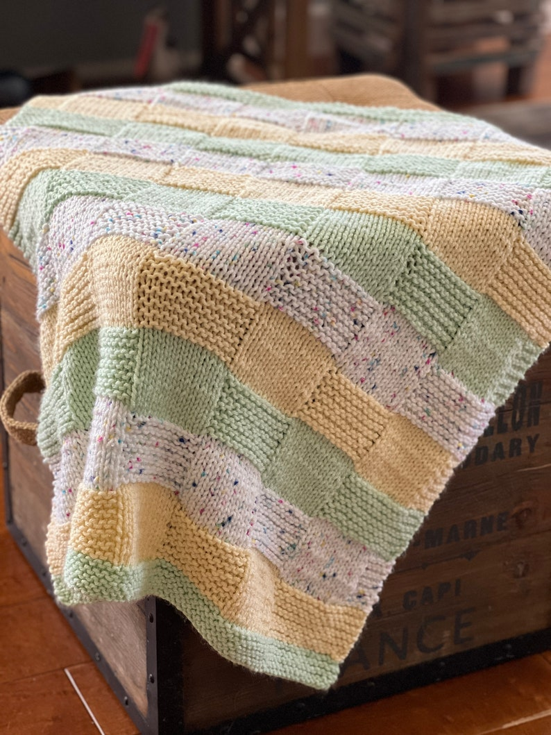 Three Wishes Baby Blanket Knitting Pattern