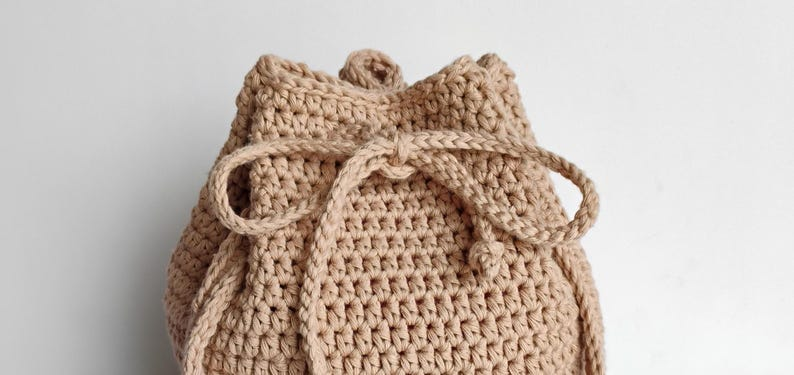 Crochet Bucket Bag Pattern
