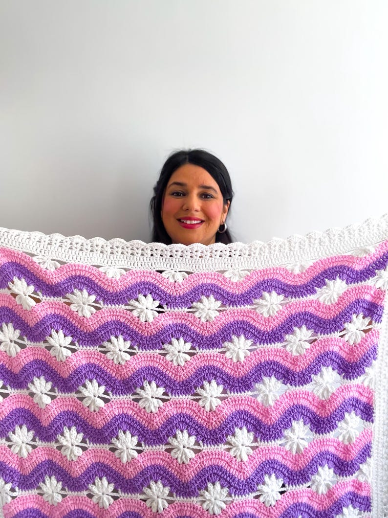 Modern Crochet Baby Blanket Pattern