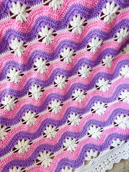 Modern Crochet Baby Blanket Pattern