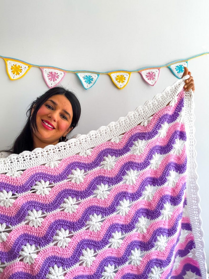 Modern Crochet Baby Blanket Pattern