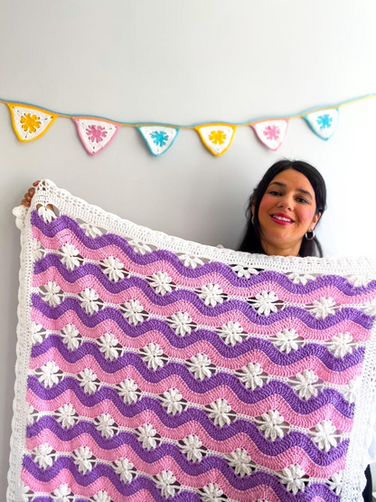 Modern Crochet Baby Blanket Pattern