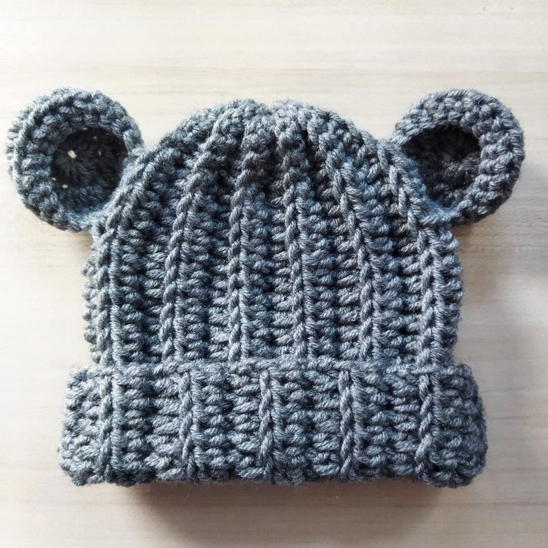 Bear Beanie Crochet Pattern