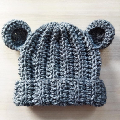 Bear Beanie Crochet Pattern
